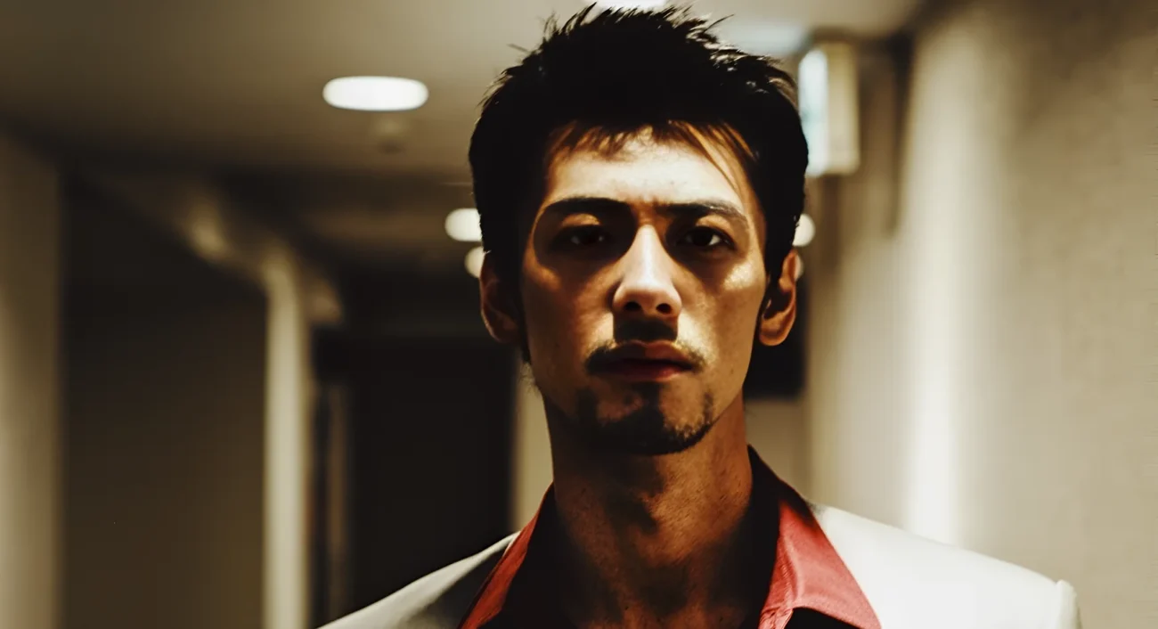 Ryoma Takeuchi as Kazuma Kiryu in "Yakuza: Beyond the Game"