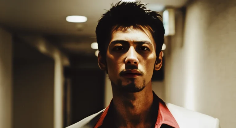 Ryoma Takeuchi as Kazuma Kiryu in "Yakuza: Beyond the Game"