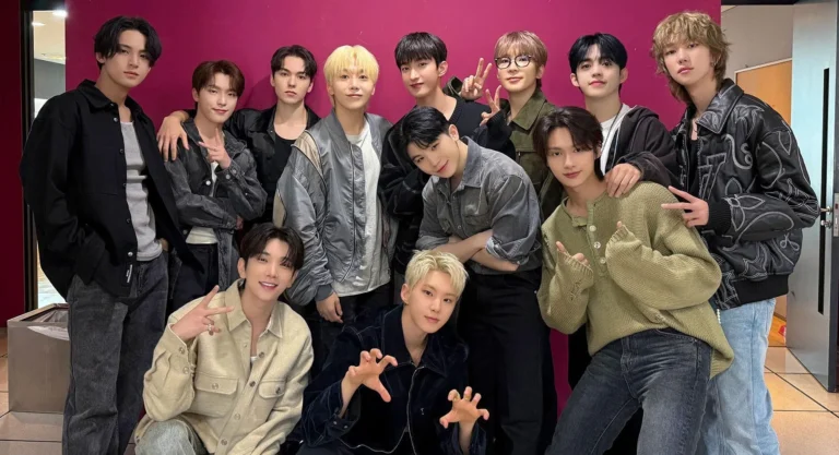 South Korean band SEVENTEEN