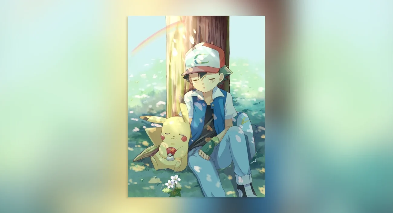 Ash and Pikachu Visuals