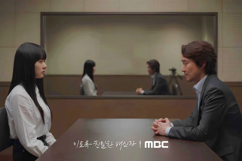 Han Suk-kyu Interrogates Chae Won-bin as Prime Suspect